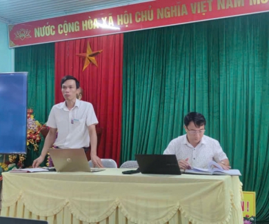 Sinh hoạt chuyên môn cụm
